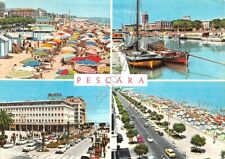 Cartolina pescara vedute usato  Milano