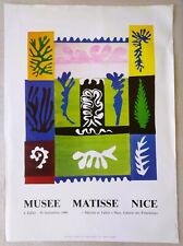 Matisse affiche originale d'occasion  Les Lilas