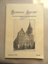 Nordost archiv zeitschrift gebraucht kaufen  Odernheim