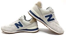 Używany, New Balance 574 jasnoszare niebieskie ML574LGI Męskie trampki Rozmiar 9,5 (CE702) na sprzedaż  Wysyłka do Poland