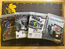 Lote 4 Gran Turismo 5 & SPECII & 2013 Edition Ridge Racer 7 PlayStation 3 PS3 PT comprar usado  Enviando para Brazil