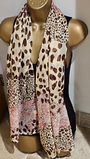 Leopard print scarf for sale  NORTHWICH