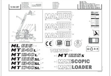 Manitou mt1335sl parts for sale  Shipping to Ireland