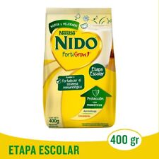 Nestlé - Leche En Polvo Nido Fortigrow 400 Gr x 3 (Fortigrow Polvo x 3 Unidades, usado segunda mano  Argentina 