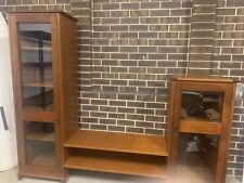 Solid Timber wall unit Tv display cabinet  Entertainment Unit for sale  Shipping to South Africa