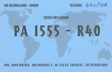 1 x QSL Card Radio Netherlands PA155-R40 SWL Enschede 2003 ≠ S958 usato  Spedire a Italy