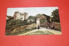 Edwardian  postcard , Newport , Carisbrooke Castle, The Gateway, Isle of Wight for sale  Shipping to South Africa