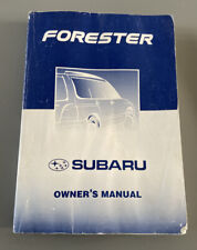 Subaru forester owners for sale  LEICESTER