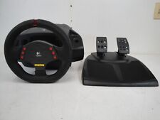 ZS4A2 USED LOGITECH MOMO FORCE FEEDBACK RACING WHEEL W/ PEDALS NO ADAPTER for sale  Shipping to South Africa
