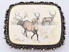 Sterling silver elk for sale  Anchorage