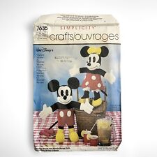 Usado, Antigo Simplicity 7635 Mickey/Minnie Mouse 18 polegadas bonecas padrão sem cortes comprar usado  Enviando para Brazil