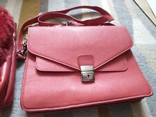 Satchel handbag red for sale  TIVERTON