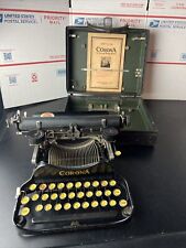 VTG 1923-1924 Corona No. 3 small Folding Typewriter portable Antique Case 581815 for sale  Shipping to South Africa
