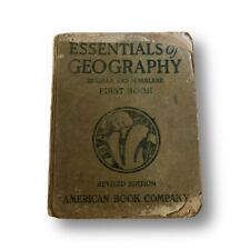 Primer libro Essentials of Geography 1925 tapa dura  segunda mano  Embacar hacia Argentina