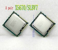 Usado, Un par Intel X5670 (SLBV7) 6 núcleos / 2,93 GHz / 12 MB procesador LGA1366 segunda mano  Embacar hacia Argentina