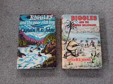 Biggles hardback books for sale  BODMIN