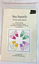 Bitty butterfly quilt for sale  York