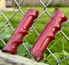 Vintage Bike Grips Red Sparkle Glitter Huffy Tandem 1960s 1970s USA Old School for sale  Shipping to South Africa