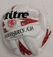 Signed middlesbrough football for sale  RUGBY