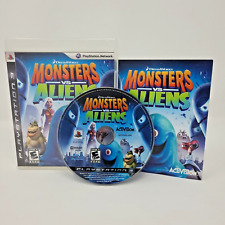 Monsters vs. Aliens (PS3 Sony PlayStation 3, 2009) en caja completa con manual - juego segunda mano  Embacar hacia Argentina