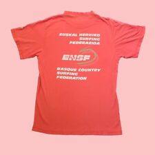 Camiseta gráfica de surf Basque Country vermelha grunge anos 00 esportiva Y2K skatista, tamanho M comprar usado  Enviando para Brazil