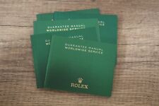 Rolex booklet guarantee gebraucht kaufen  Bremen