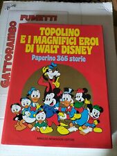 Topolino e i magnifici eroi di Walt Disney Paperino 365 - 1988-Mondadori Ottimo usato  Papiano
