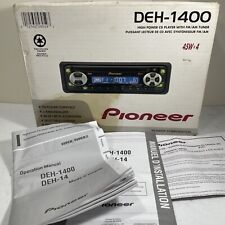 Pioneer DEH-1400 Manual Instruções de Instalação e Substituição CAIXA VAZIA, usado comprar usado  Enviando para Brazil
