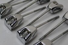 SET of (8) PEARL EXPORT SERIES CHROME TENSION RODS and CLAWS for BASS DRUM! J651 for sale  Shipping to South Africa