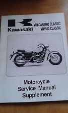 Kawasaki vulcan vn1500 for sale  GRAYS