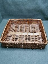 Rectangular wicker basket for sale  WORTHING