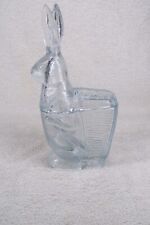 Clear glass rabbit for sale  North Liberty