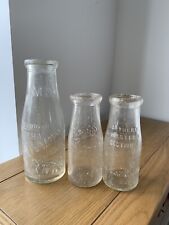 Vintage glass bottles for sale  LONDON