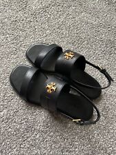 Tory Burch Perfect Black Hardware Sandals (7) for sale  Shipping to South Africa