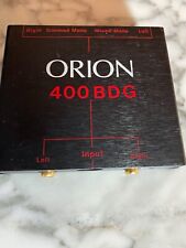 SUPER RARO ORION 400BDG amplificador mono módulo de ponte 400BDG GX GS SX HCCA XTR comprar usado  Enviando para Brazil