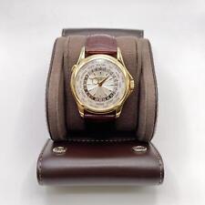 Relógio Patek Philippe World Time Complications mostrador prata ouro rosa 5130R-001, usado comprar usado  Enviando para Brazil