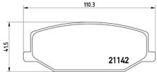 Brembo p79001 kit usato  Casapesenna