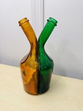 Garrafa de água de vidro âmbar amarelo verde multicolorida vazia para bebida de vinho comprar usado  Enviando para Brazil