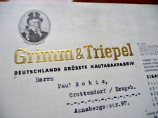 Grimm triepel nordhausen gebraucht kaufen  Crottendorf, Walthersdorf