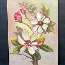 Handpainted magnolia floral for sale  Mount Airy
