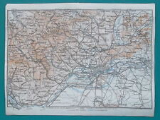 1925 baedeker map for sale  Manassas