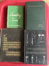 Usado, Lote de 4 livros sortidos vintage química analítica física química eletro comprar usado  Enviando para Brazil