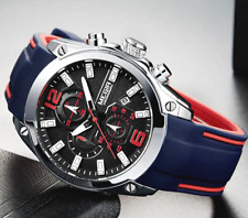 Men's Watch Reloj De Hombre Sports Style Silicone Rubber Watches Chronograph  segunda mano  Embacar hacia Argentina