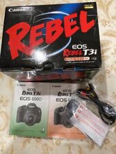 Câmera Digital SLR Canon EOS Rebel T3i 18.0MP com Bolsa, usado comprar usado  Enviando para Brazil