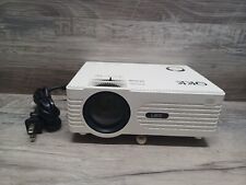 QKK QK01 White Portable Home Theater Mini Projector Powers On - NO REMOTE. for sale  Shipping to South Africa