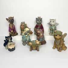 Cat themed nativity for sale  Saint Louis