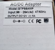 Gtps5amp 12vdc adapter for sale  Ireland