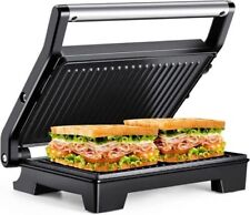 Tiastar Panini Press,1000W Sandwich Toaster with Non-Stick Plates, Toastie Maker for sale  Shipping to South Africa