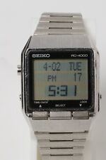 Vintage Seiko PC Datagraph RC-4000 - Tom Prata, Smartwatch Computador comprar usado  Enviando para Brazil