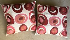 faux silk cushion covers for sale  MANNINGTREE